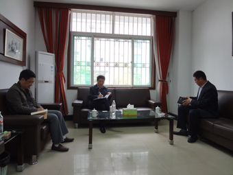 濟南市高新區(qū)領導到我司調研、視察工作